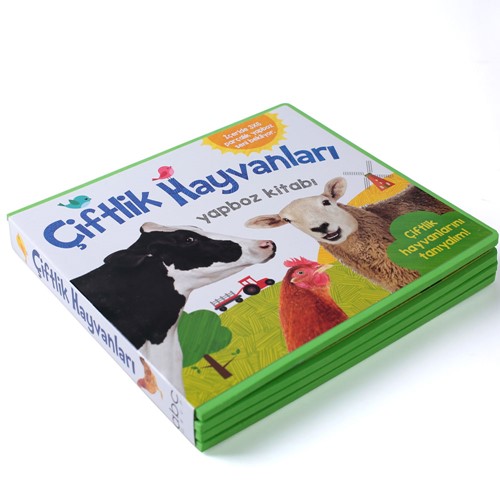 Puzzle Kitaplar-Çiftlik Hayvanları